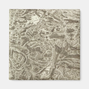 Gesamtkarte Frankreichs Magnet