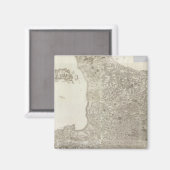 Gesamtkarte von Frankreich 2 Magnet (Vorderseite/Rückseite)