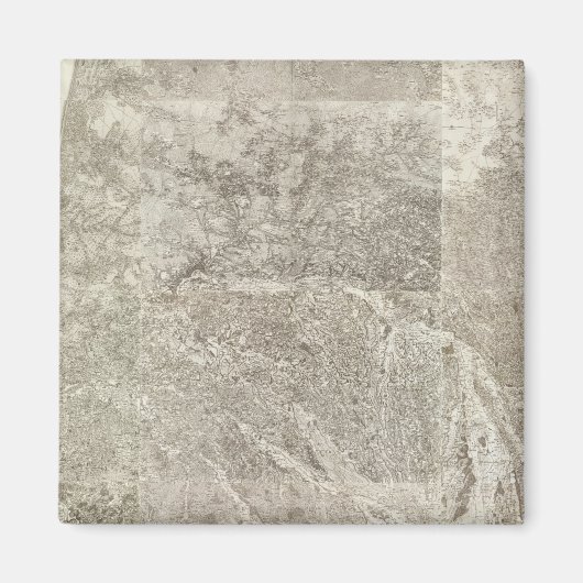 Gesamtkarte von Frankreich 3 Magnet (Vorne)