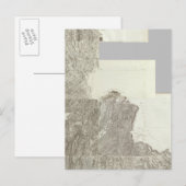 Gesamtkarte von Frankreich 4 Postkarte (Vorne/Hinten)