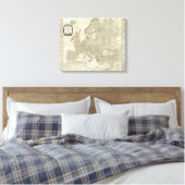 Gesamtkonzept Europa 2 Leinwanddruck (Insitu (Schlafzimmer))