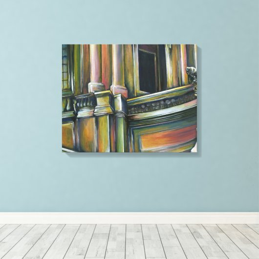 Gesamtkunst Leinwanddruck (Insitu (Holzboden))