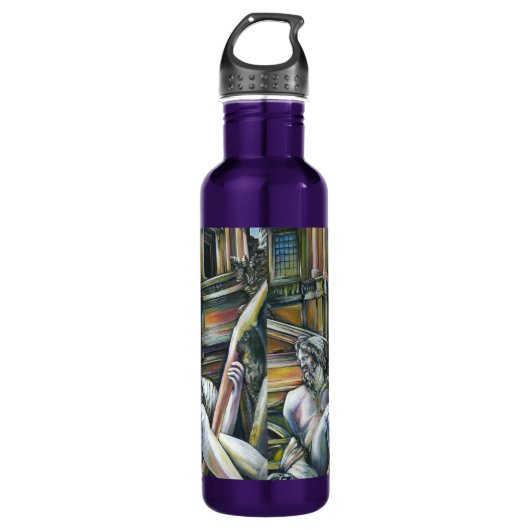 Gesamtkunstwerk Edelstahlflasche (Vorderseite)