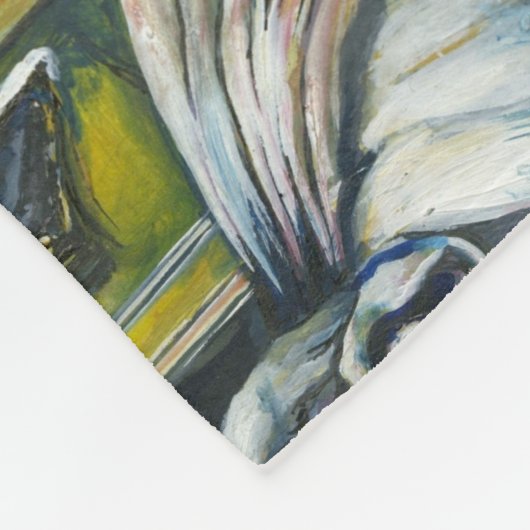 Gesamtkunstwerk Fleecedecke (Ecke)