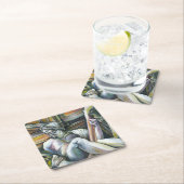 Gesamtkunstwerk Rechteckiger Pappuntersetzer (Vor Ort)