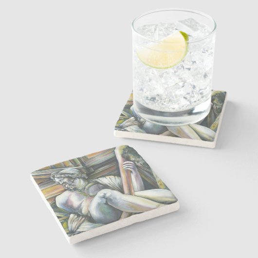 Gesamtkunstwerk Steinuntersetzer (Seitenansicht)