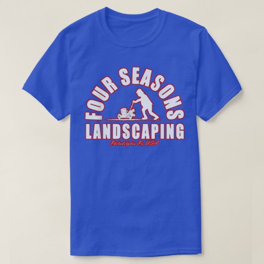 Gesamtlandschaft für vier Jahreszeiten T-Shirt (Design vorne)