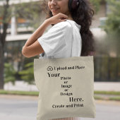 Gesamtpaket für Design oder Foto Upload Tragetasche