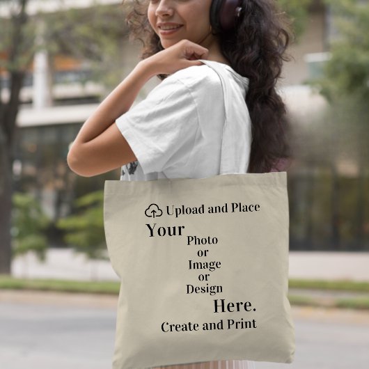 Gesamtpaket für Design oder Foto Upload Tragetasche