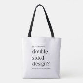 Gesamtpaket - Ihr Design-Upload Tasche (Rückseite)