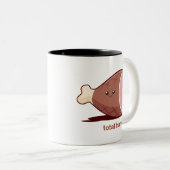 Gesamtschinken Zweifarbige Tasse (VorderseiteRechts)