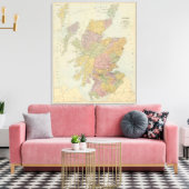 Gesamtschottland Leinwanddruck (Insitu (Wohnzimmer))