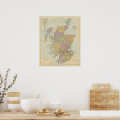 Gesamtschottland Poster (Küche)