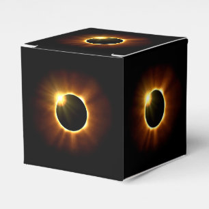 Gesamtsolareklipse - Geschenkboxen Geschenkschachtel