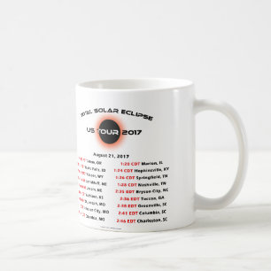 Gesamtsolareklipse US-Ausflug-Tasse 2017 Kaffeetasse