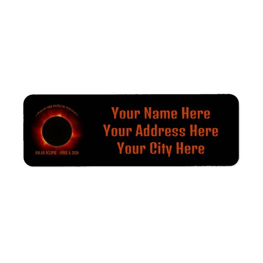 Gesamtsolares Eclipse (Vorne)