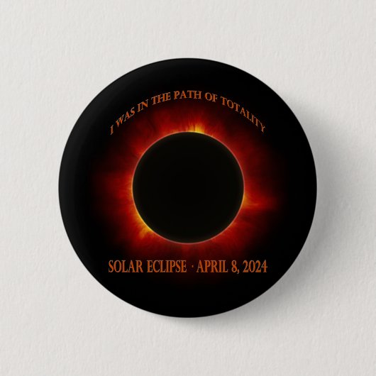 Gesamtsolares Eclipse Button (Vorderseite)
