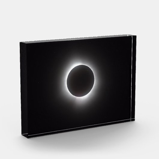 Gesamtsolares Eclipse Fotoblock (Links)