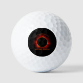 Gesamtsolares Eclipse Golfball (Vorderseite)