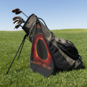 Gesamtsolares Eclipse Golfhandtuch (Gras)