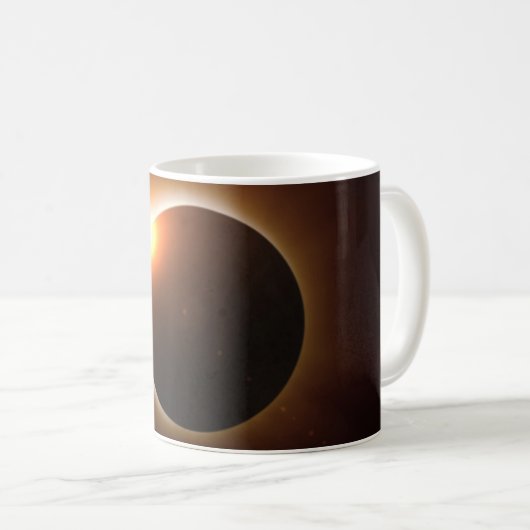 Gesamtsolares Eclipse Kaffeetasse (VorderseiteRechts)