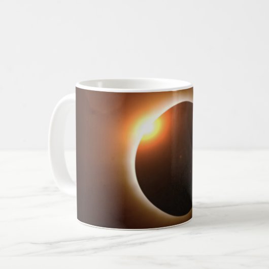Gesamtsolares Eclipse Kaffeetasse (Vorderseite Links)