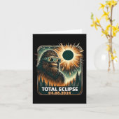 Gesamtsolares Eclipse Karte (Gelbe Blume)