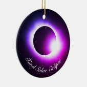 Gesamtsolares Eclipse Keramik Ornament (Rechts)