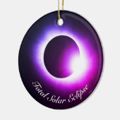 Gesamtsolares Eclipse Keramik Ornament (Links)