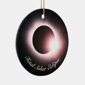 Gesamtsolares Eclipse Keramik Ornament (Rechts)
