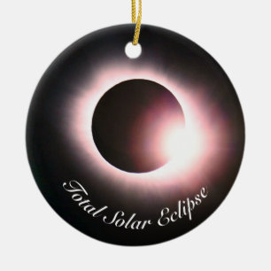 Gesamtsolares Eclipse Keramik Ornament