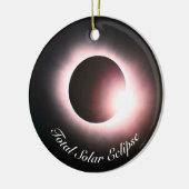 Gesamtsolares Eclipse Keramik Ornament (Links)