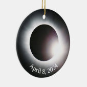 Gesamtsolares Eclipse Keramik Ornament (Rechts)