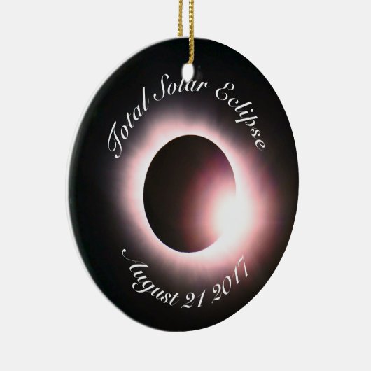 Gesamtsolares Eclipse Keramik Ornament (Rechts)