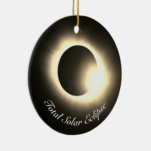 Gesamtsolares Eclipse Keramik Ornament (Rechts)