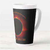 Gesamtsolares Eclipse Milchtasse (Rechte Ecke)