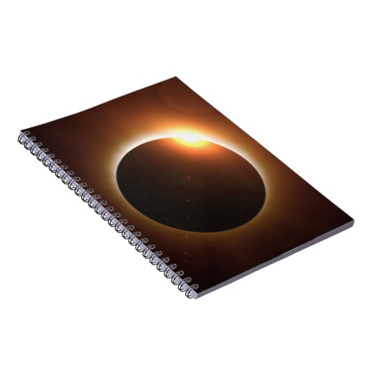 Gesamtsolares Eclipse Notizblock (Rechte Seite)