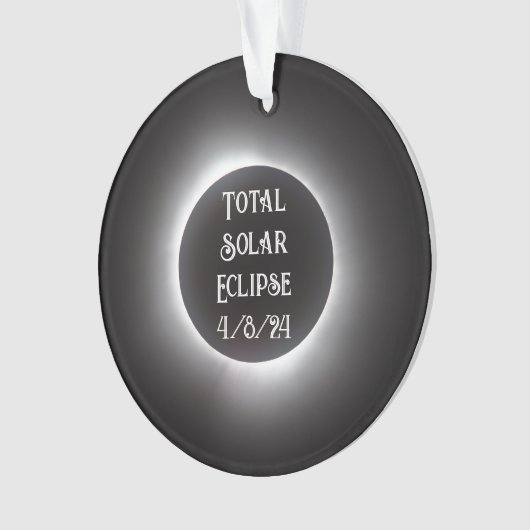 Gesamtsolares Eclipse Ornament (Vorderseite)