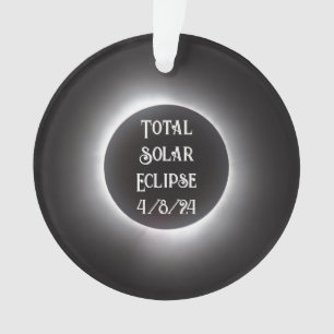 Gesamtsolares Eclipse Ornament