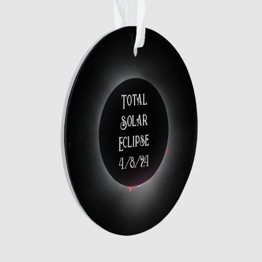 Gesamtsolares Eclipse Ornament (Vorderseite)