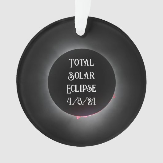 Gesamtsolares Eclipse Ornament (Vorderseite)