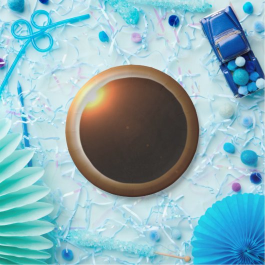 Gesamtsolares Eclipse Pappteller (Party)