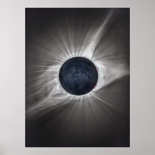Gesamtsolares Eclipse Poster (Vorne)