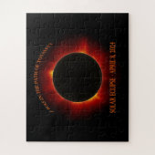 Gesamtsolares Eclipse Puzzle (Vertikal)