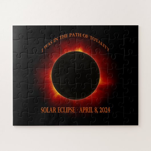 Gesamtsolares Eclipse Puzzle (Horizontal)