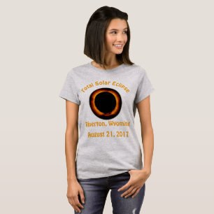 Gesamtsolares Eclipse (Riverton, Wyoming) T-Shirt