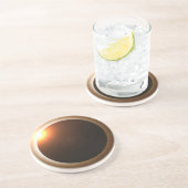 Gesamtsolares Eclipse Sandstein Untersetzer (Seite)