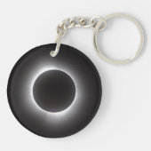 Gesamtsolares Eclipse Schlüsselanhänger (Rückseite)