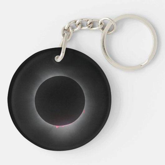 Gesamtsolares Eclipse Schlüsselanhänger (Rückseite)