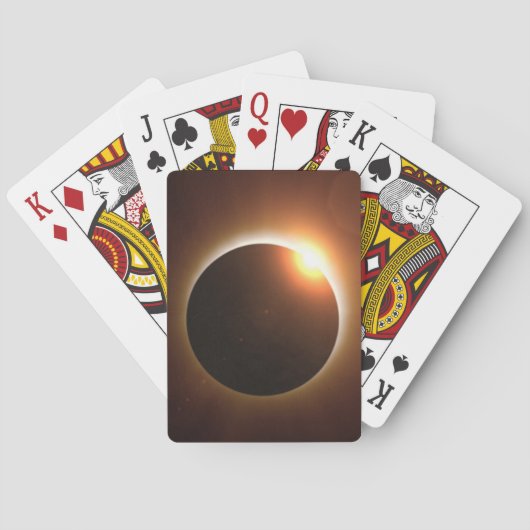 Gesamtsolares Eclipse Spielkarten (Rückseite)